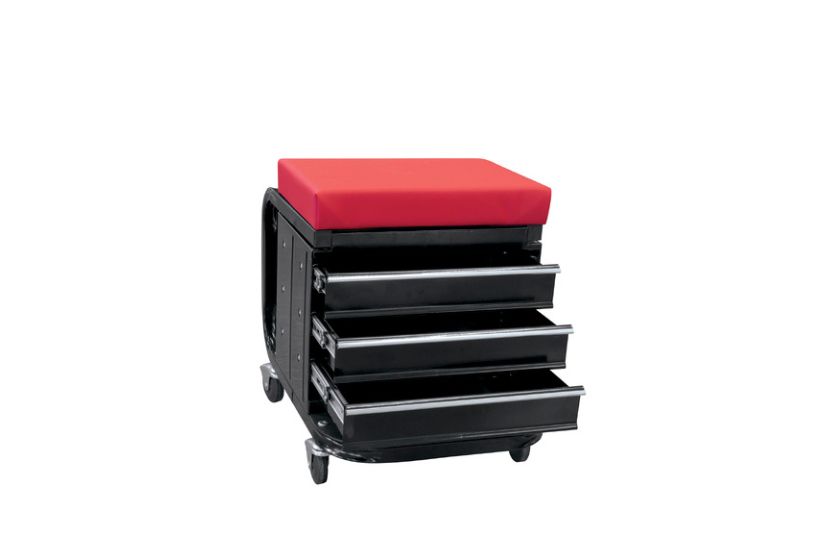 Attrezzatura Officina GYS Sgabello da Officina 3 cassetti ricambi