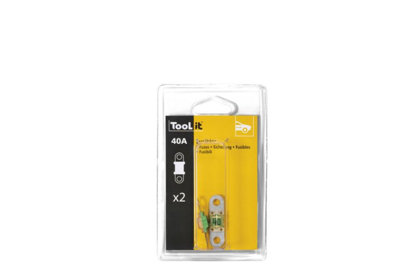 Saldatura e taglio Kit 2 fusibili 40A M6 ricambi